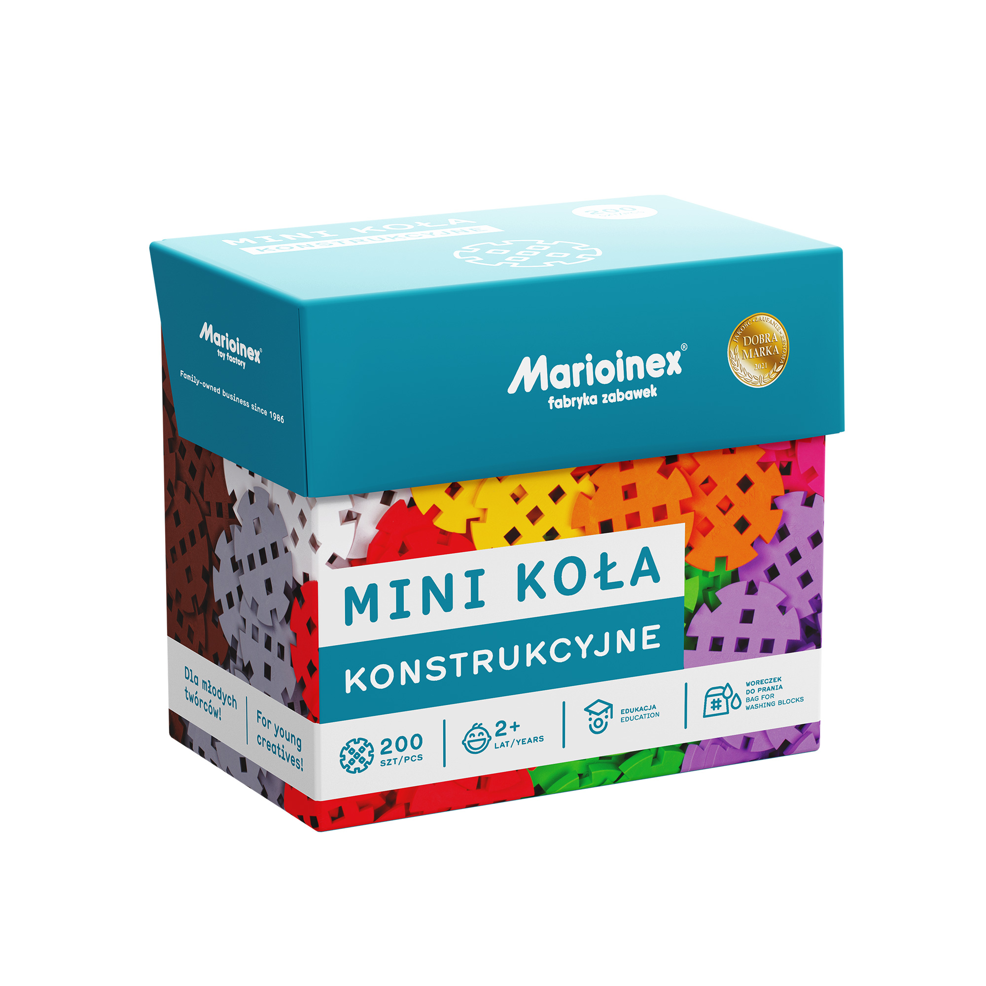 Marioinex set Waffle mini kotačića 200kom.