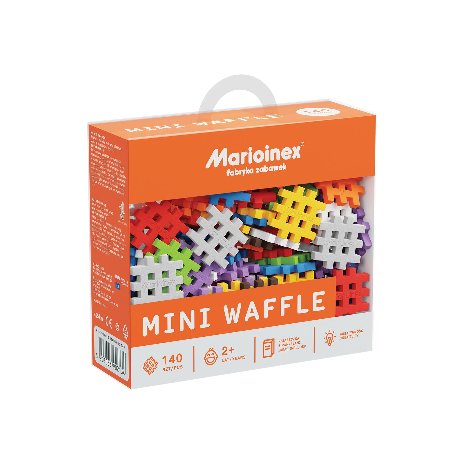 Marioinex set mini Waffle kockica 140kom.