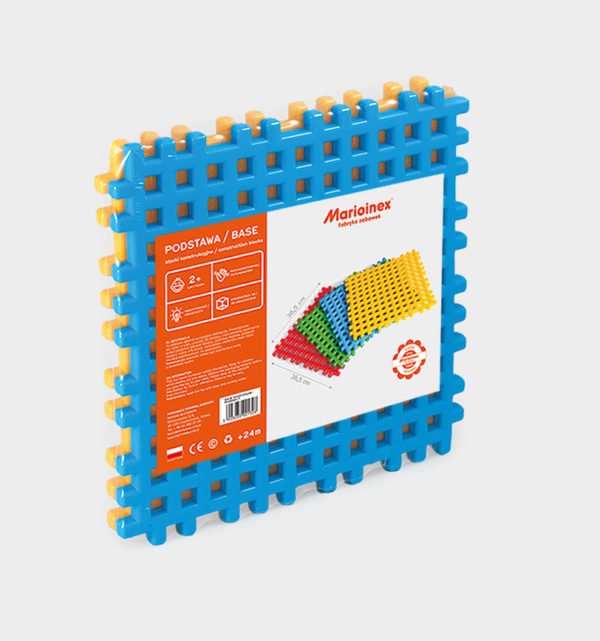 Marioinex set Waffle kockica baze za gradnju 2kom.