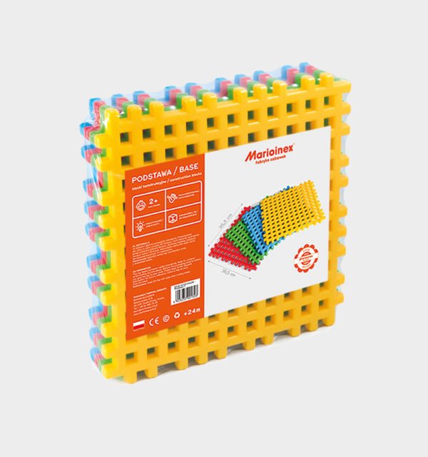 Marioinex set Waffle kockica baze za gradnju 4kom.