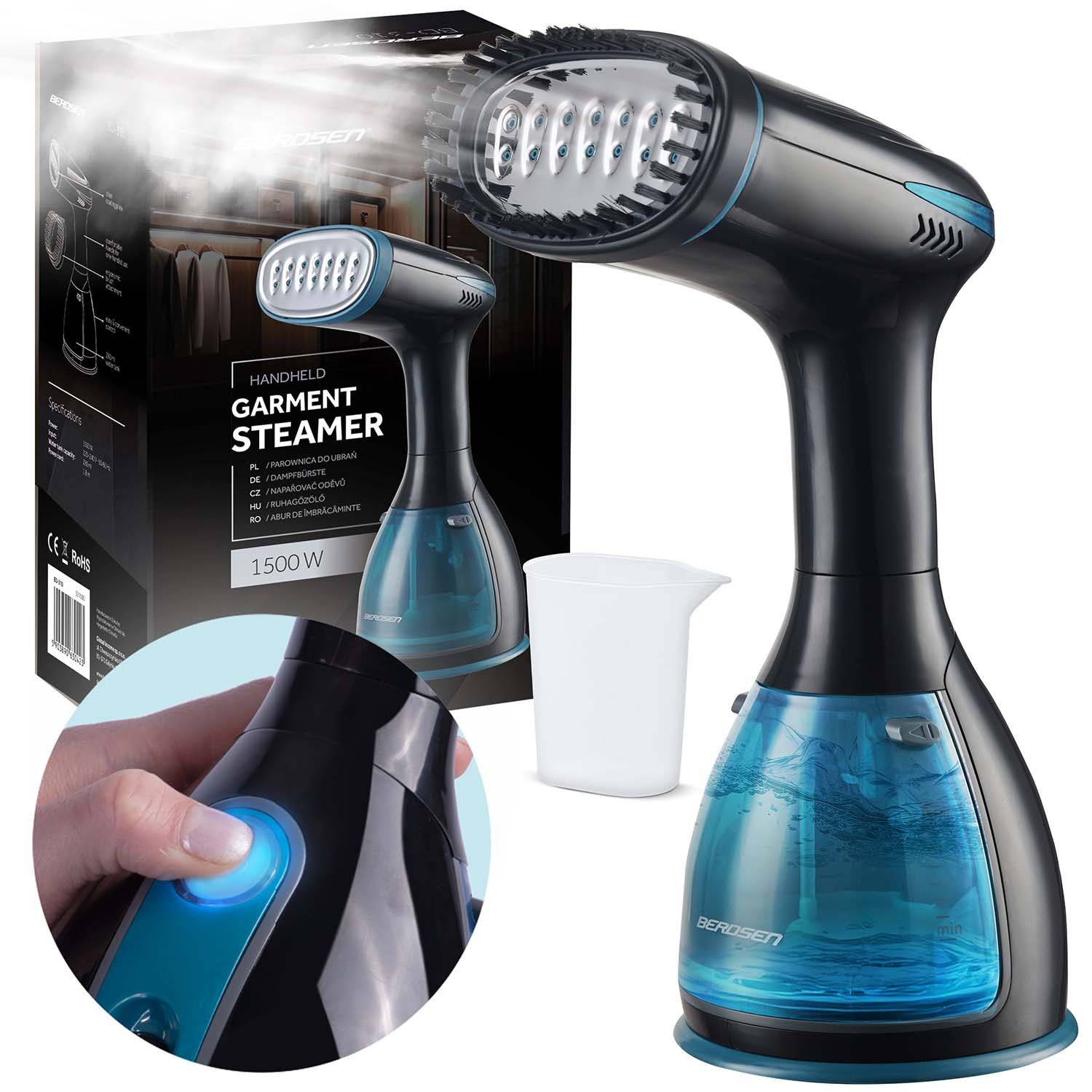 Berdsen BD-310 1500W pegla za odjeću na paru