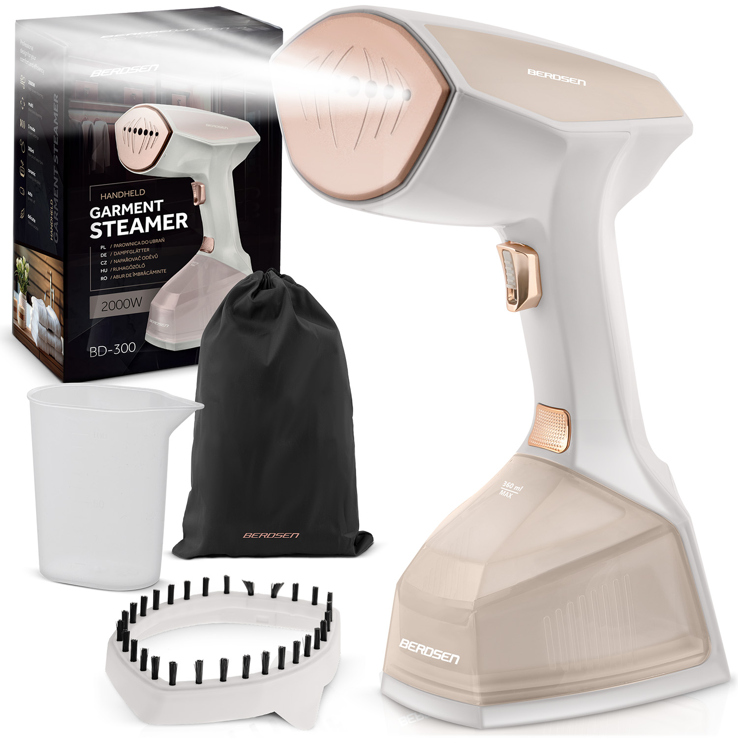Parni glačalo za odjeću Berdsen BD-300 od 2000 W