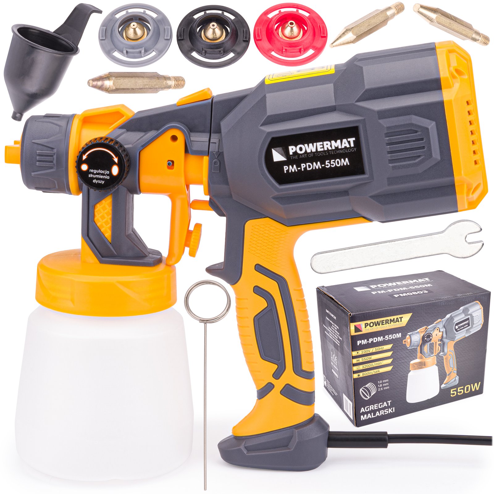 Električni agregat / pištolj za bojanje PM-PDM-550M