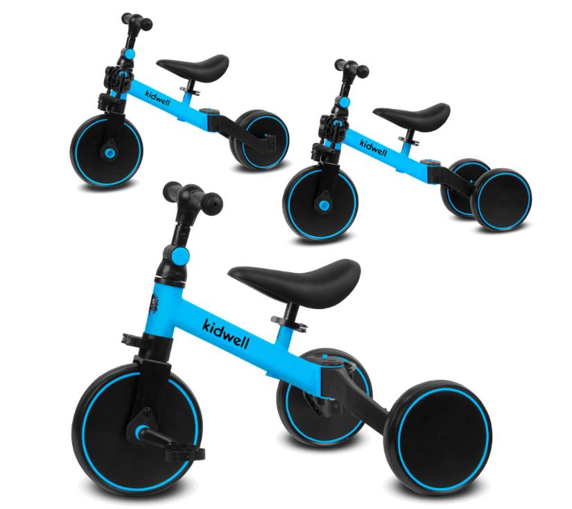 Dječji tricikl 3u1 Pico, tamno plavi