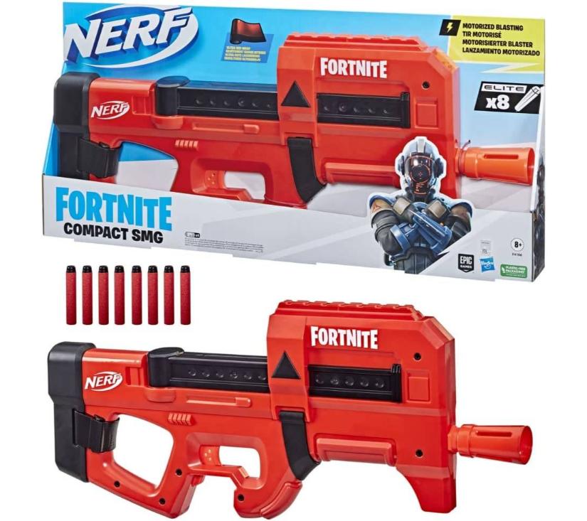 Nerf Elite pištolj Fortnite Compact SMG + 8 pjenastih metaka