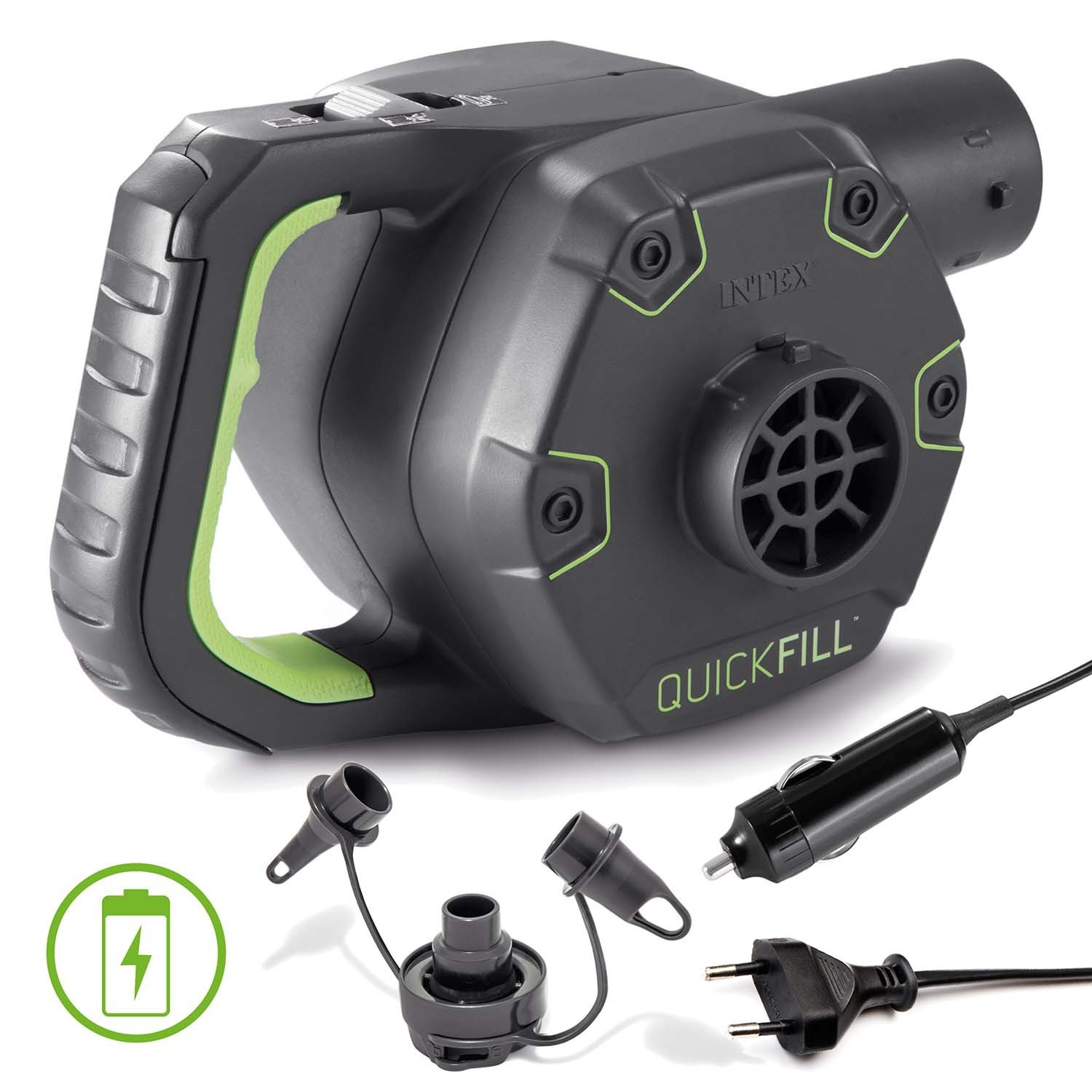 Intex električna pumpa s baterijom 12V