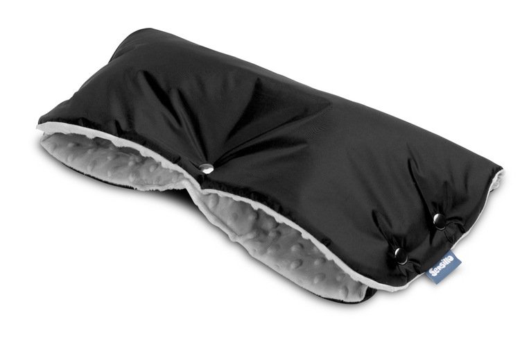 Muf za ruke za kolica minky – crno