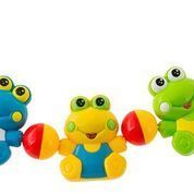 Zvečka za dječja kolica žabe