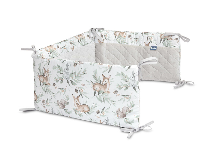 Branik za krevet jeleni sivi