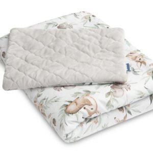 Komplet za krevetić jeleni - jastuk i poplun