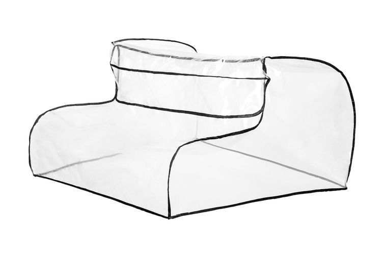 Kišna navlaka za duboka kolica za blizance