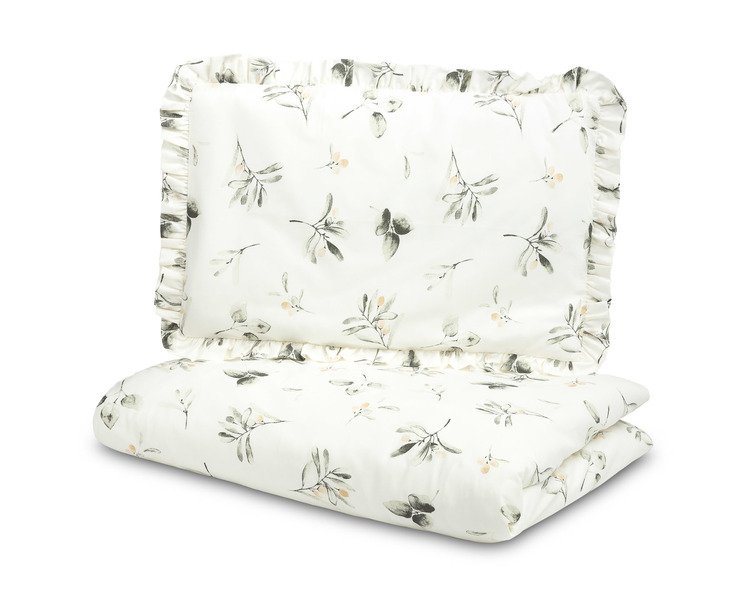 Posteljina od dvoelementa olive 100x135 cm