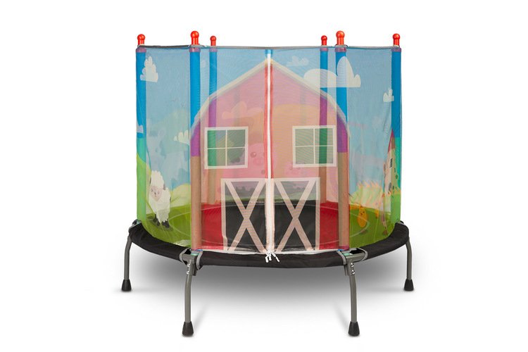 Toyz dječji trampolin Farma 128 x 128 x 112 cm