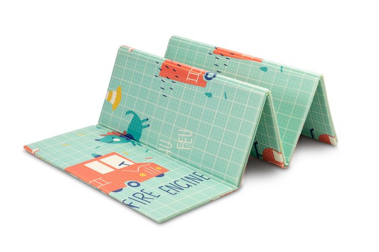 Toyz dvostrana podloga za igru grad 200 x 180 cm