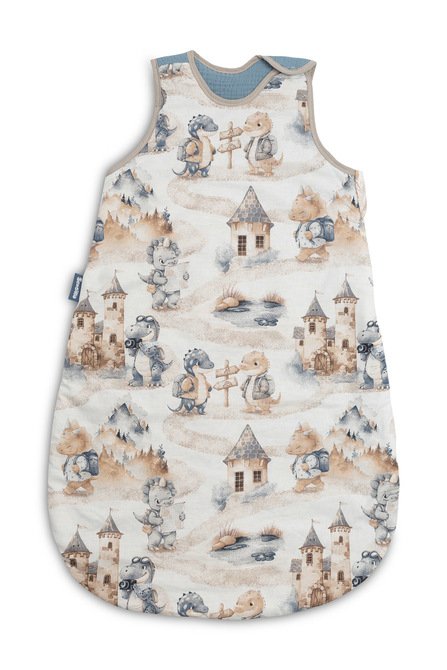 Vreća za spavanje M 9-18 mj, 50x80 cm, motiv zmajeva