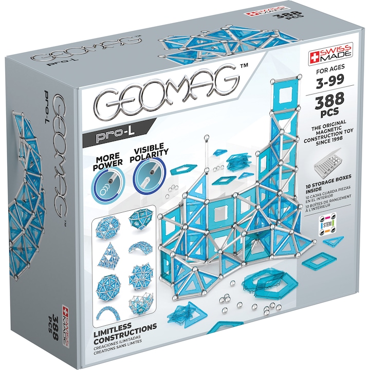 Geomag Pro-L Masterbox, 388 kom