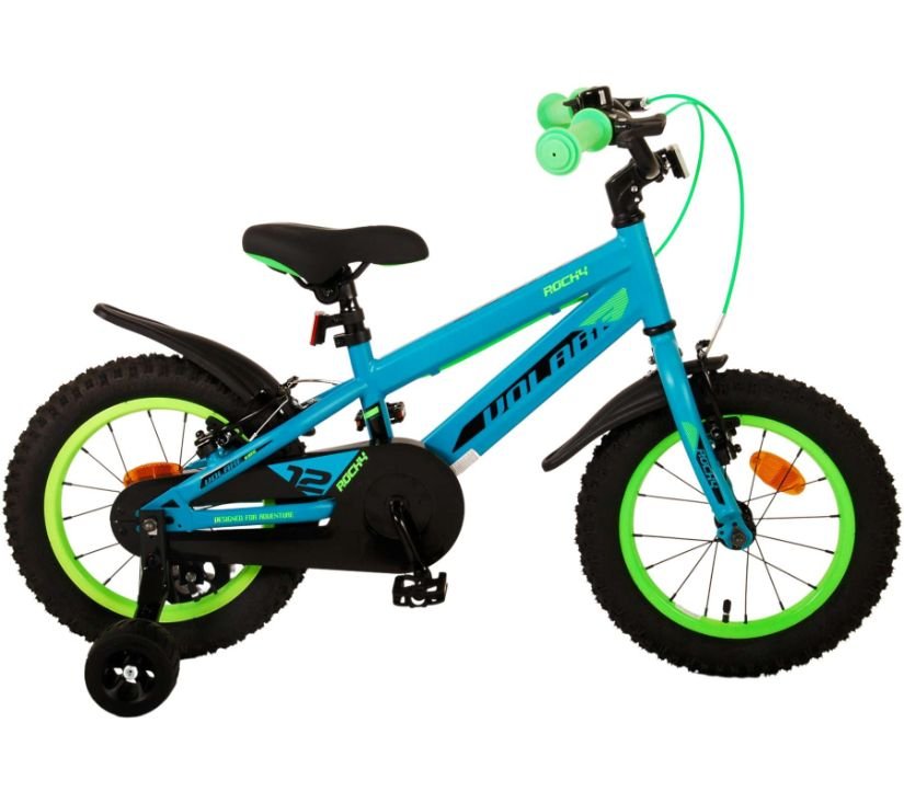 Volare dječji bicikl 14" Rocky dvije ručne kočnice zeleni