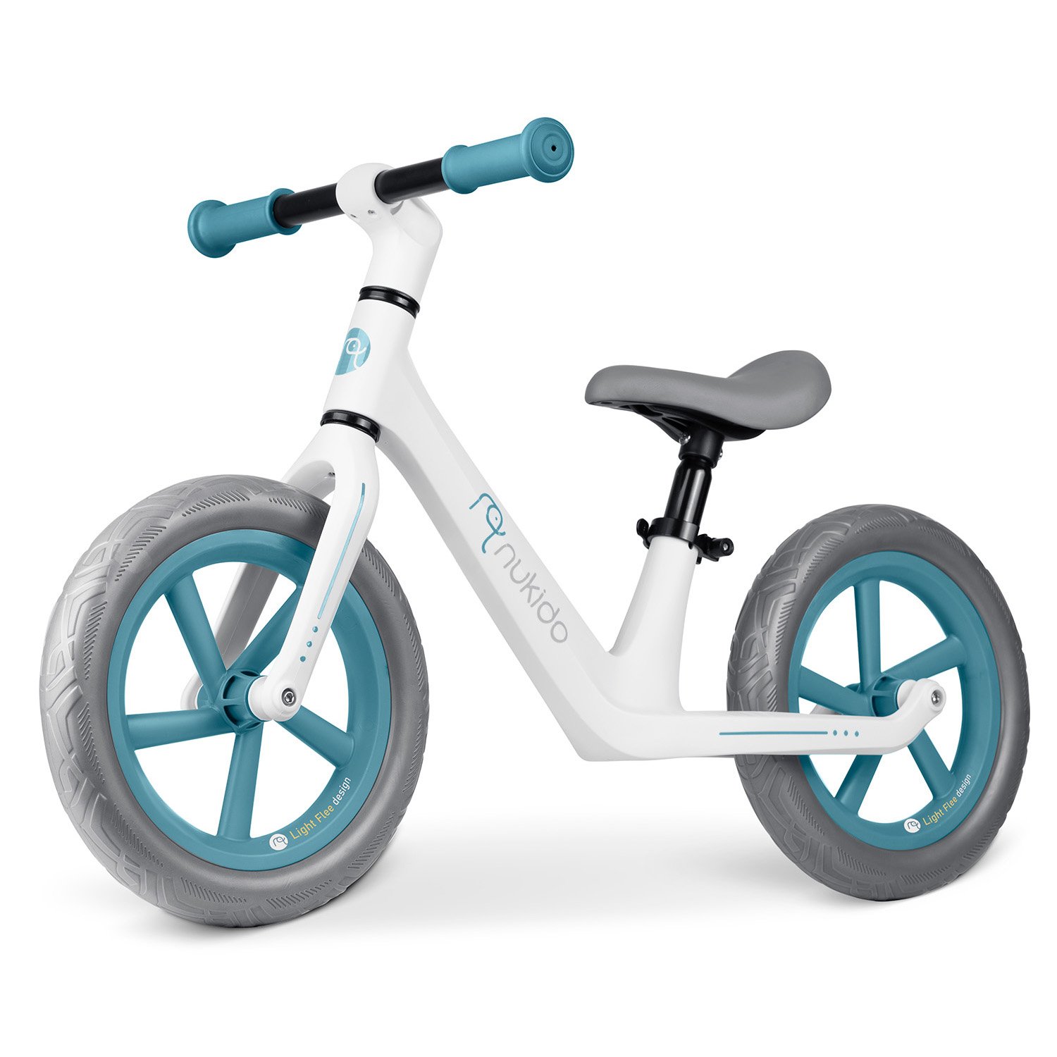 Nukido Light Flee bicikl bez pedala, bijeli