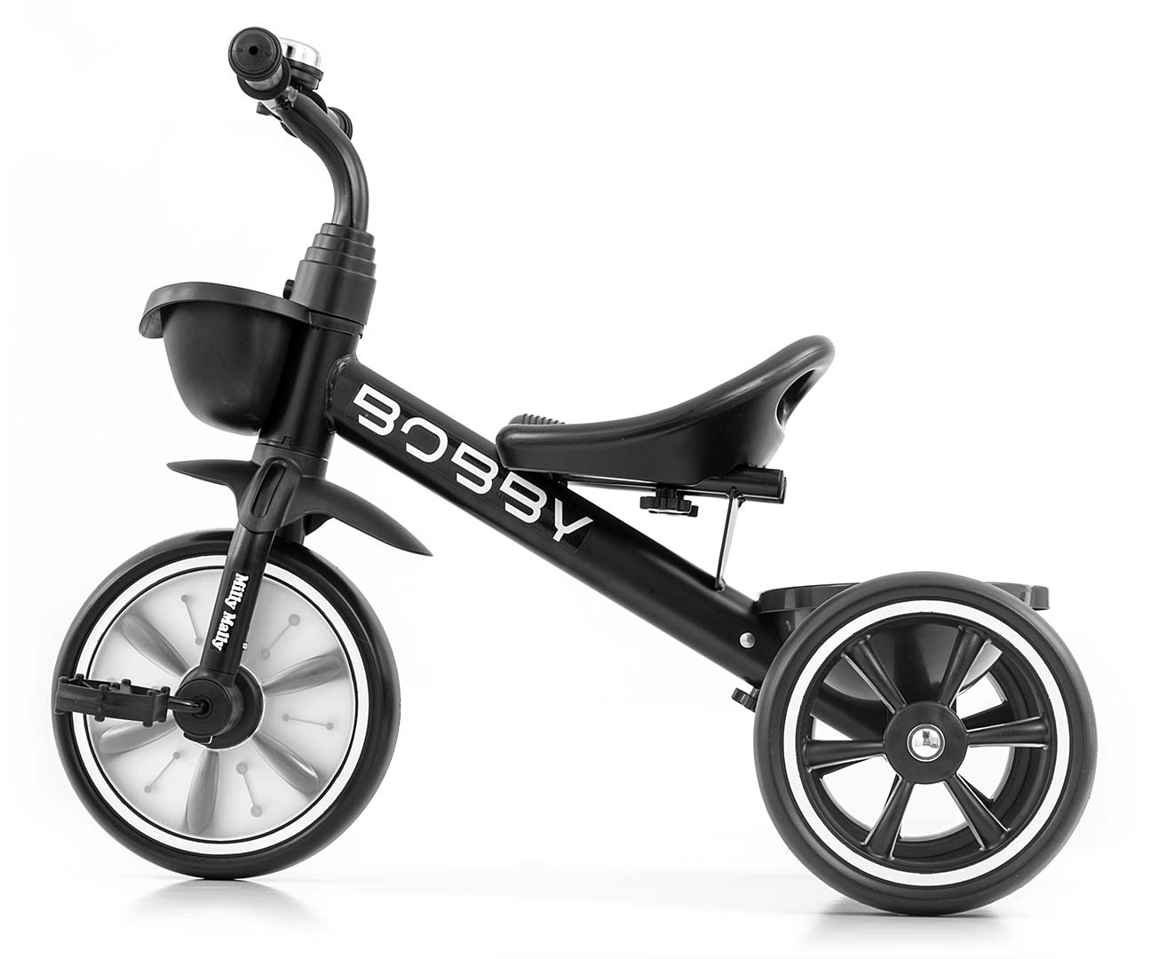 Milly Mally Bobby tricikl s pedalama crni