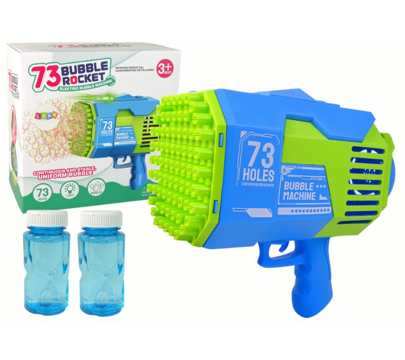 Top za mjehuriće 73 rupe plavi