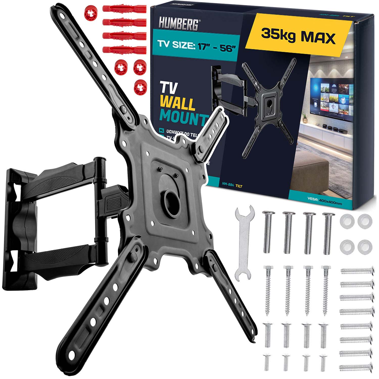Držač za tv 17-56 cali Humberg 35 kg