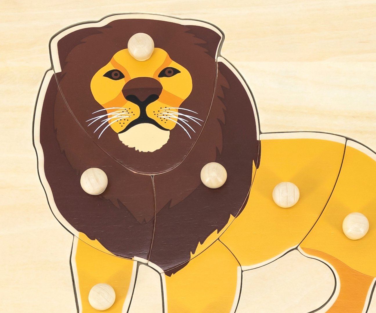 Montessori slagalica lav