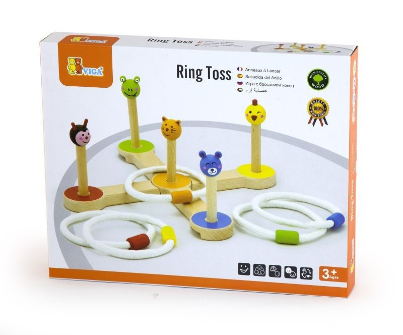 Viga društvena igra bacanja prstena 