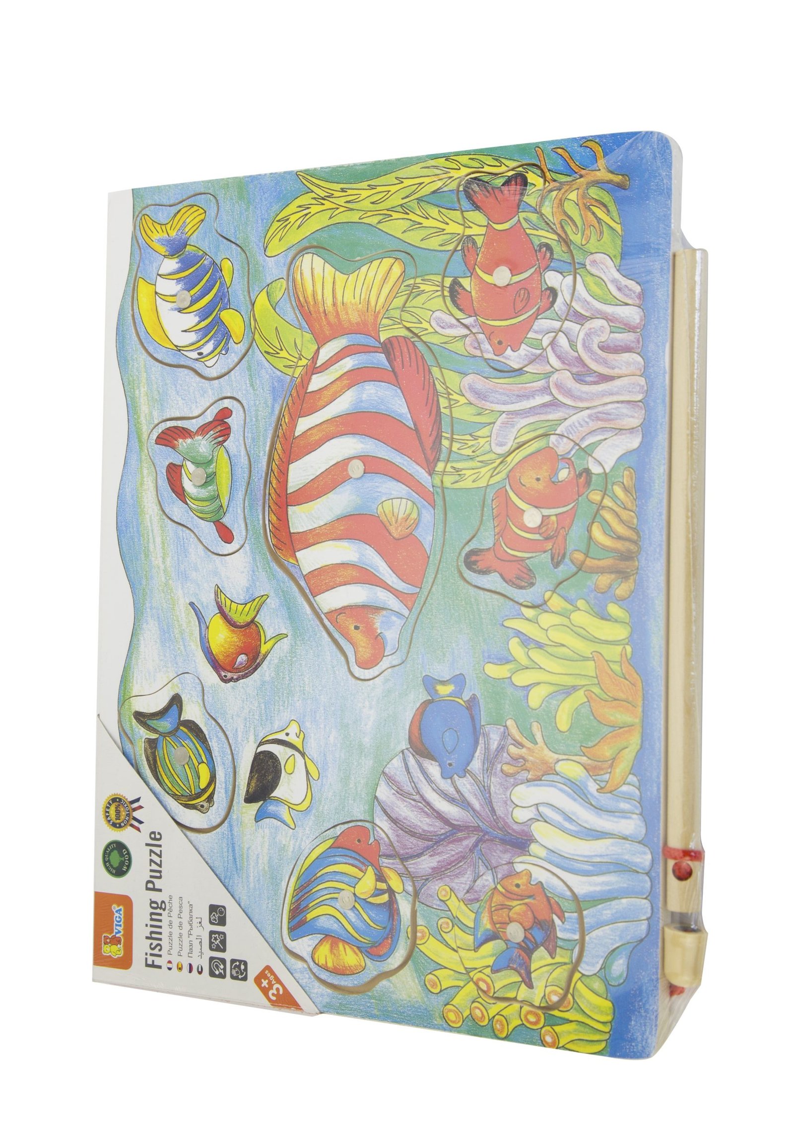 Viga 58423 Magnetna slagalica - lovimo ribu