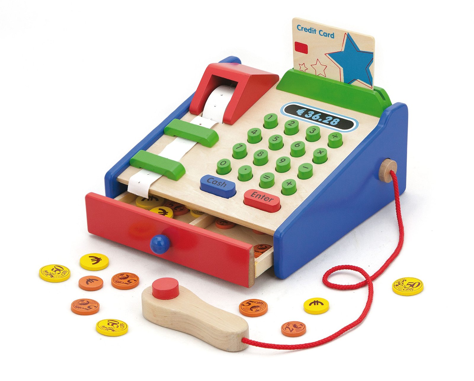 Viga 59692 dječja drvena blagajna
